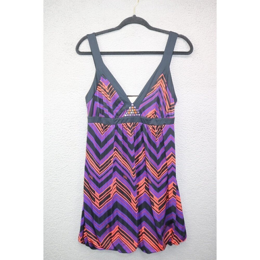 Baby Phat Empire Waist Mini Dress-Size Large-Y2K-90's-Logo